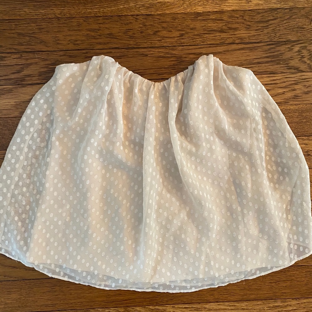 Strapless urban outfitters shirt